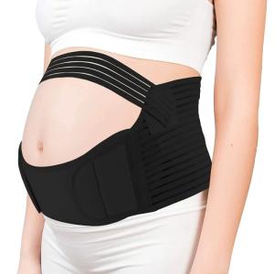 KCM-Breathable adjustable pregnant women's abdominal support belt waist support belt waist cinching belt prenatal waist belt