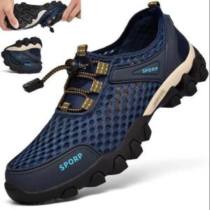 KCM-Men Breathable Sneakers 2022 New Fashion Shoes for Men Climbing Hiking Shoes Men Outdoor Beach Wading Shoes Barefoot Sneakers