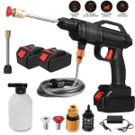 KCM-1500W Cordless High Pressure Cleaner Washer Spray Water Gun Car Wash Pressure Water Cleaning Machine for Makita 18V Battery