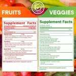 KCM-Fruits and Vegetables Capsules (Fruits Nature Capsules) with Vitamins