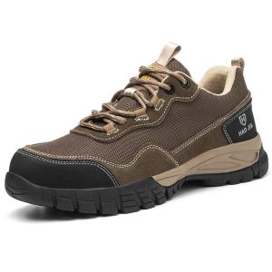 Men's Comfortable Steel Toe Covers Working Safety Shoes Non-Slip Insulation Worker Shoe Security Boots