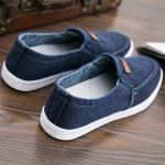 Men's Shoes 2024 Spring Hundred Men's Canvas Shoes One foot stirrup sports casual shoes Breathable non-slip board shoes