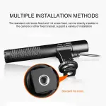 MIC-01 Stereo Camcorder Microphone for Nikon Canon DSLR Camera Computer PC Mobile Phone Microphone for Xiaomi iphone 8 X Samsug