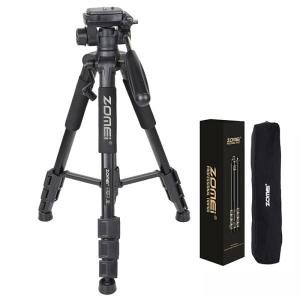 Professional Portable Travel Aluminium Camera Tripod Accessories Stand with Pan Head for Canon Nikon Sony DSLR SLR Camera