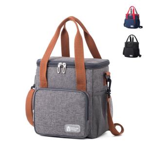 Men Insulated Thermal Lunch Bag Cooler School Food Storage Bags Lunch Box Women Kids Food Bento Bag Portable Picnic Bag