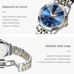POEDAGAR Luxury Ladies Wristwatch Waterproof Luminous Date Week Women Quartz Watch Stainless Steel Women's Watches Female Reloj