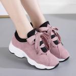 New Women's Shoes Casual Thick Soled Sneakers Running Shoes INS Women's Fashionable Shoes