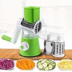 Multi-functional hand vegetable cutter Cross-border rotary shredder Kitchen household manual slicer