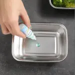 304 Stainlesss Steel Leak Proof Picnic Box Lunch Box with Lid Bento Box Food Storage Containers For Kids Portable Food Bento Box