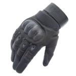 KCM-Men's outdoor sports touch screen mountaineering and cycling training anti slip shell gloves