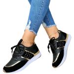 Sneakers Women Platform Shoes Leather Patchwork woman Casual shoes Sport Shoes Ladies Outdoor Running Vulcanized Shoes