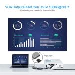 KCM-Typec Dock Switch Game Console Computer Phone USB C to HDmi4k vga Four in One Hub