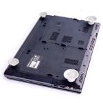 KCM-4PCS Laptop Notebook Heat Reduction Pad Cooling Feet Cooler Stand Holder Soft Suction Leg Set Office Gaming Laptop Accessories