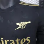 KCM-24-25 Arsenal special edition black player version, 24/25 season Arsenal home football jersey