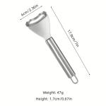 KCM-Stainless Steel Corn Planer Ergonomic Handle Corn Peeler Peel Separate & Enjoy Fresh Corn with Minimal Effort