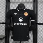 KCM-24-25 Manchester United black player version football jersey, 24/25 Manchester United special edition
