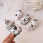 KCM-Baby sandals men's summer walking shoes 0-2 year old baby soft soled cartoon sandals