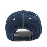 KCM-Fashion Solid Color Denim Baseball Cap Women Men Snapback Outdoor Sun Visor Hat Casual Hip Hop Hats Adjustable Snapback Cap