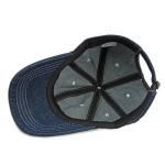 KCM-Fashion Solid Color Denim Baseball Cap Women Men Snapback Outdoor Sun Visor Hat Casual Hip Hop Hats Adjustable Snapback Cap