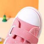 KCM-New breathable cartoon canvas shoes for girls in spring, casual denim princess shoes, trendy sports shoes
