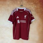 KCM-2025 2026 Liverpool jersey home away training shirt Soccer Jerseys Top Quality 25 26 goalkeeper Football Shirt