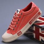 KCM-Autumn New Men's Canvas Shoes Korean Edition Versatile Trendy Casual Shoes Breathable and Comfortable Board Shoes