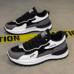 KCM-Men's Casual Sport Shoes Leather Upgraded Spring New Style Waterproof Non-slip Work Shoes Breathable Low Top Rubber Sole