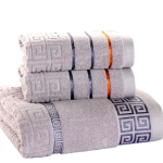 KCM-3 Pack Towel Set 100% Cotton 70x140cm Bath Towel and 2 Face（34*75 ）Hand Towel Super Soft Absorbent Terry Washcloth For Adults
