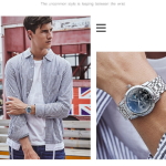 KCM-Swiss new high-end brand automatic men's watch handsome black science and Technology Student Korean Trend waterproof luminous