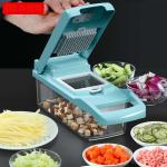 KCM-Gesneden Groenten Artefact Slicer Rasp Cutter Dunschiller Multifunctionele Dunschiller Wortel Rasp Afvoer Mand Keuken Tool