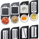 KCM-Gesneden Groenten Artefact Slicer Rasp Cutter Dunschiller Multifunctionele Dunschiller Wortel Rasp Afvoer Mand Keuken Tool