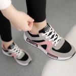 Ladies spring and autumn casual sports shoes forrest shoes students all-match breathable sneakers running shoes