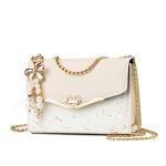 Fashion new women's one-shoulder messenger bag sequins casual exquisite women's bag 4 colors send pendant