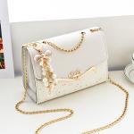 Fashion new women's one-shoulder messenger bag sequins casual exquisite women's bag 4 colors send pendant