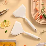 KCM-1pc silicone Heat resistant spatula household food grade non-stick Frying pan sushi steak fish pancake baking Scoop Kitchen Tool