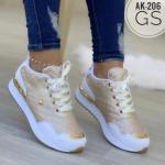 Women's oversized sneakers autumn and winter new lace up plaid lace up thick soles 2023 new