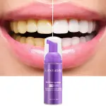 KCM-50ml Teeth Whitening Mousse Deep Cleaning Cigarette Stains Repair Bright Neutralizes Yellow Tones Dental Plaque Fresh Breath