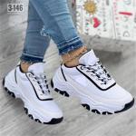Large Women's Shoes 36-43 Fashion Flying Weave Casual Sports Shoes European and American Spring 2023 New Style