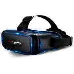 KCM-Original 3D Virtual Reality VR Glasses Support 0-600 Myopia Binocular 3D Glass Headset VR for 4-6.6 Inch IOS Android Smartphone