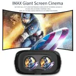 KCM-Original 3D Virtual Reality VR Glasses Support 0-600 Myopia Binocular 3D Glass Headset VR for 4-6.6 Inch IOS Android Smartphone