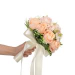 KCM-Bride Bouquet Bridesmaid Holding Flower Rose Valentine's Day Confession Flower Bundle Wedding Holding Flower