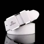 KCM-2024 New Men's Belt Korean Fashion Smooth Buckle Business Casual Belt Fashion Young Men's Trouser Designer Luxury Brand Belts
