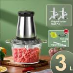 KCM-Large capacity electric three speed adjustable auxiliary food mincer, small semi-automatic household meat grinder