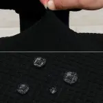 Jacquard Waterproof Computer Chair Cover Split Rotation Office Chair Covers Spandex Stretch Solid Color Removable Seat Slipcover