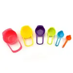 KCM-6pcs/set Creative Silicone Measuring Spoon Measuring Ladle Baking Cooking Kitchen Coffee Tools with Scale Kitchen Tools