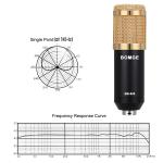 KCM-Professional Studio condenser microphone live stream broadcasting set for podcast TikTok mic set stand BM800 BM 800