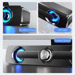 KCM-SADA V-111 USB Wired Powerful Computer Speaker Bar Stereo Subwoofer Bass speaker Surround Sound Box for PC Laptop phone Tablet