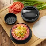 KCM-1 Set, Suitable for RV Kitchen, Non-stick Hamburger Machine, Meat Pie Machine Mold, Suitable for Meat Milk Cheese Vegetables