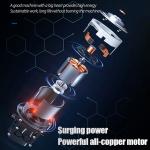 KCM-Portable Cordless High Pressure Car Wash Washer Gun 30000mAh Foam Generator Water Gun for Home Garden Car Cleaning Accessories