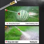 KCM-Portable Cordless High Pressure Car Wash Washer Gun 30000mAh Foam Generator Water Gun for Home Garden Car Cleaning Accessories
